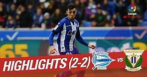 Resumen de Deportivo Alavés vs CD Leganés (2-2)