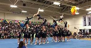 Carlmont Cheer Homecoming Assembly 2018