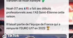 Noah Raveyre, gardien de l’équipe de France U17, qui va signer au Milan AC 🔥🧤⚽️ #football #foot #pourtoifootball #footfrance #equipedefrance #sainetienne #assaintetienne #noahraveyre #raveyre