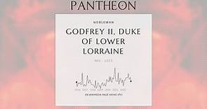 Godfrey II, Duke of Lower Lorraine Biography | Pantheon