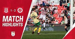 Stoke City 1-2 Bristol City | Highlights