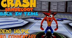 Crash Bandicoot - Back In Time v0.94c Full Demo Gameplay [ No Commentary ]