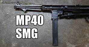 The MP40 Full Auto Submachine Gun