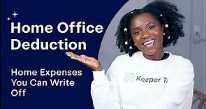 Home Office Tax Deduction | How to Write Off Home Expenses