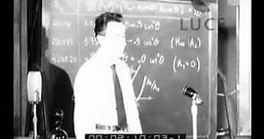 Corsi di fisica nucleare a Varenna con lezione tenuta da Enrico Fermi - Lago di Como era il 1954
