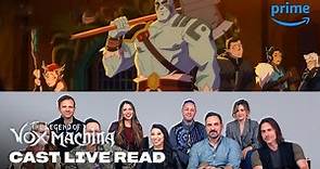 The Legend of Vox Machina - NYCC Live Read with Animation | Prime Video