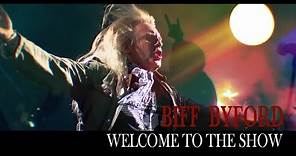 Biff Byford - Welcome To The Show (Official Lyric Video)