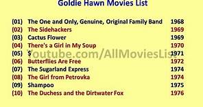 Goldie Hawn Movies List