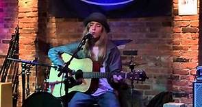 Sawyer Fredericks playing originals at The Bitter End, NYC