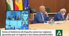 Andalucía recibe el aval ministerial en su apuesta por la escuela presencial, segura y responsable