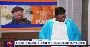 Tanya Lewis talks overcoming adversity, career in comedy and more