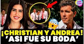 Christian Meier y Andrea Bosio se casaron en Los Ángeles asi fue su boda