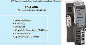Rockwell Automation IO Adapter and Communication Interface Modules 1734-ACNR, 1734-ADN, 1734-AENT