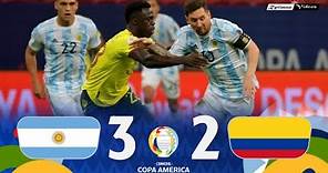 Argentina 1 (3) x (2) 1 Colombia ● 2021 Copa América Semifinal Extended Goals & Highlights HD