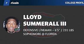 Lloyd Summerall III JUNIOR Defensive Lineman South Florida