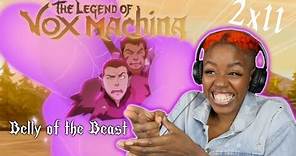The Legend of Vox Machina 2X11 | Belly of the Beast | REACTION/REVIEW