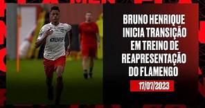 Bruno Henrique inicia transição em treino de reapresentação do Flamengo
