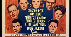 The Paradine Case (1947) Hitchcock Film Noir Starring Gregory Peck