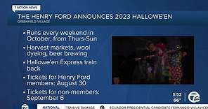 The Henry Ford announces 2023 Halloween lineup