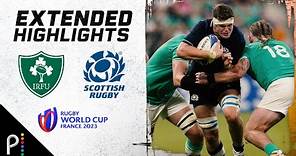 Ireland v. Scotland | 2023 RUGBY WORLD CUP EXTENDED HIGHLIGHTS | 10/7/23 | NBC Sports