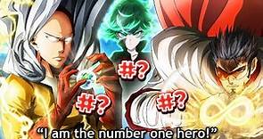 THE TOP 10 STRONGEST CHARACTERS IN ONE PUNCH MAN RANKED!