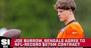 Cincinnati Bengals’ Joe Burrow Agrees to NFL-Record Contract