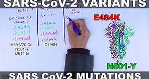 Variants of SARS CoV-2 | Mutations
