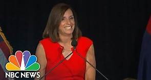 Rep. Martha McSally Celebrates Arizona Senate GOP Primary Win | NBC News