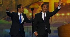 Joaquin Castro Introduces His Twin Brother at DNC
