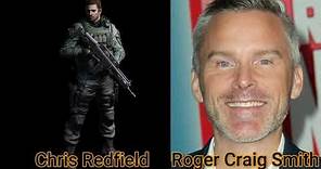 Character and Voice Actor - Resident Evil 6 - Chris Redfield - Roger Craig Smith