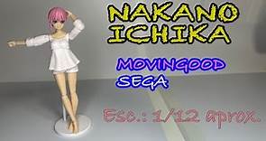 中野一花，五等分の花嫁，Movingoodフィギュア，Ichika Nakano Action Figure.