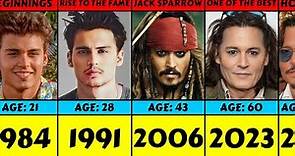 Evolution: Johnny Depp From 1984 To 2024