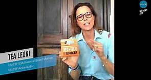 Tea Leoni speaks about the importance of 'Trick or Treat for UNICEF' - May 2020