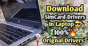 How To Install SIM Card Drivers In Laptop