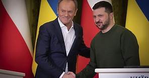 Tusk restablece el compromiso de asistencia militar de Polonia a Ucrania
