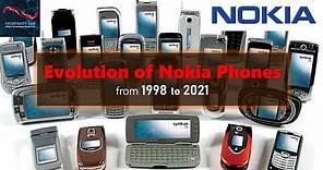 Evolution of Nokia Phones from 1998 - 2021 | History of Nokia Mobile | Techfinity Lab