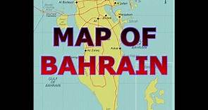 MAP OF BAHRAIN