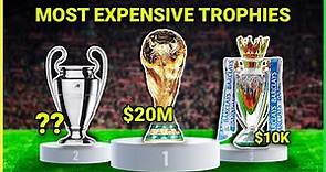 The Most Expensive Trophies In World Football