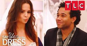 Corbin Bleu and Sasha Clements Search for the Perfect Dress | Say Yes ...
