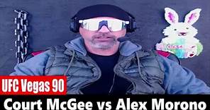 UFC Vegas 90: Court McGee vs Alex Morono PREDICTION