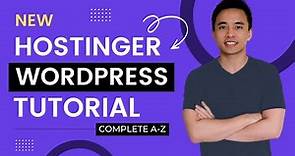 Hostinger Tutorial - Create a WordPress Website & Blog (Step by Step)