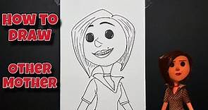 How To Draw Other Mother | Coraline #drawing #coraline