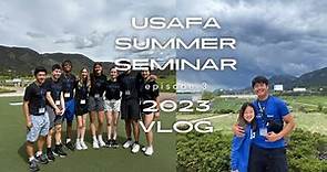 USAFA Summer Seminar 2023 vlog