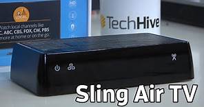 Setting up airtv with sling. First time setup