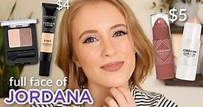 FULL FACE OF JORDANA MAKEUP | The most UNDERRATED drugstore brand!