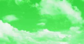 Best Cloud Green Screen Video Background | Realistic Free Moving Clouds Animation