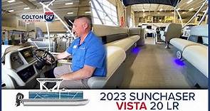 2023 Sunchaser Vista 20 LR Pontoon Boat Walkthrough Tour