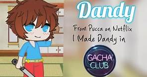 Dandy from Pucca but in [Gacha Club]