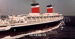 1950s SS United States World's Fastest Ocean Liner