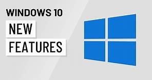 Windows 10: New Features